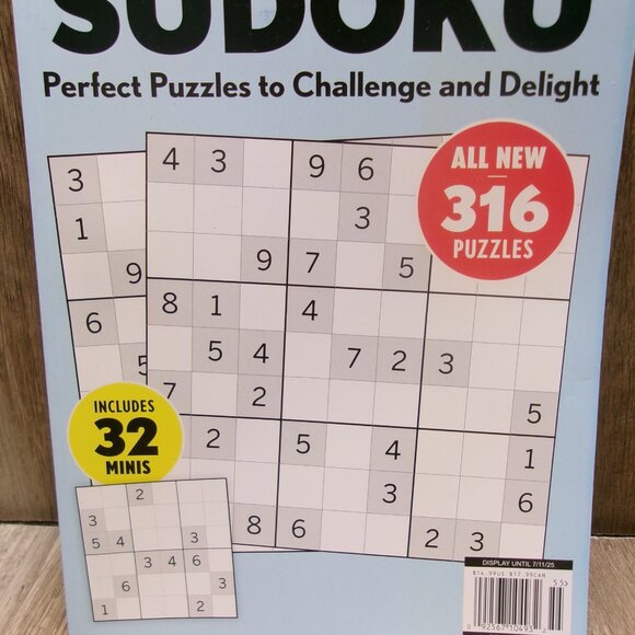 Combo of 7 Sudoku Books from Los Angeles Times + 2 Word Search Books - Picture 3 of 6